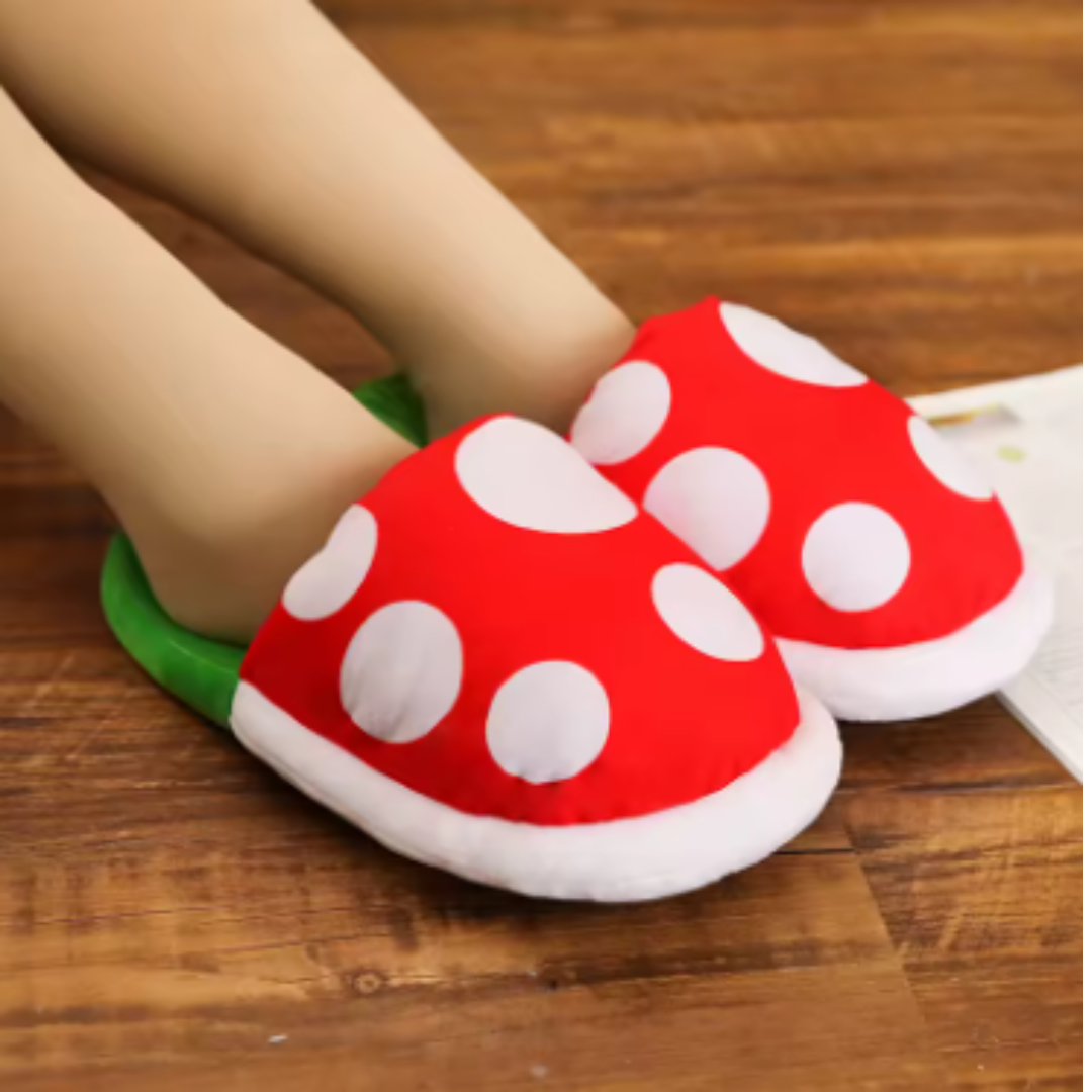 CHOMPY Pantuflas gamer Mario Bross