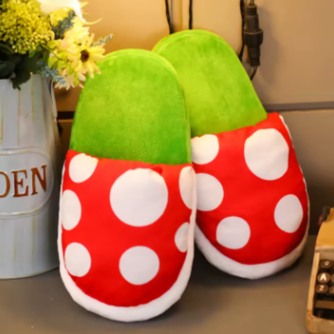 CHOMPY Pantuflas gamer Mario Bross